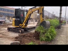 Excavadora de segunda mano Cat 303 Mini 0.12m3 Cubo 3600kg Peso para uso en la construcción