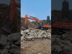 Excavadora de largo alcance de Doosan DX360LC de segunda mano Capacidad 1.71m3 36 toneladas